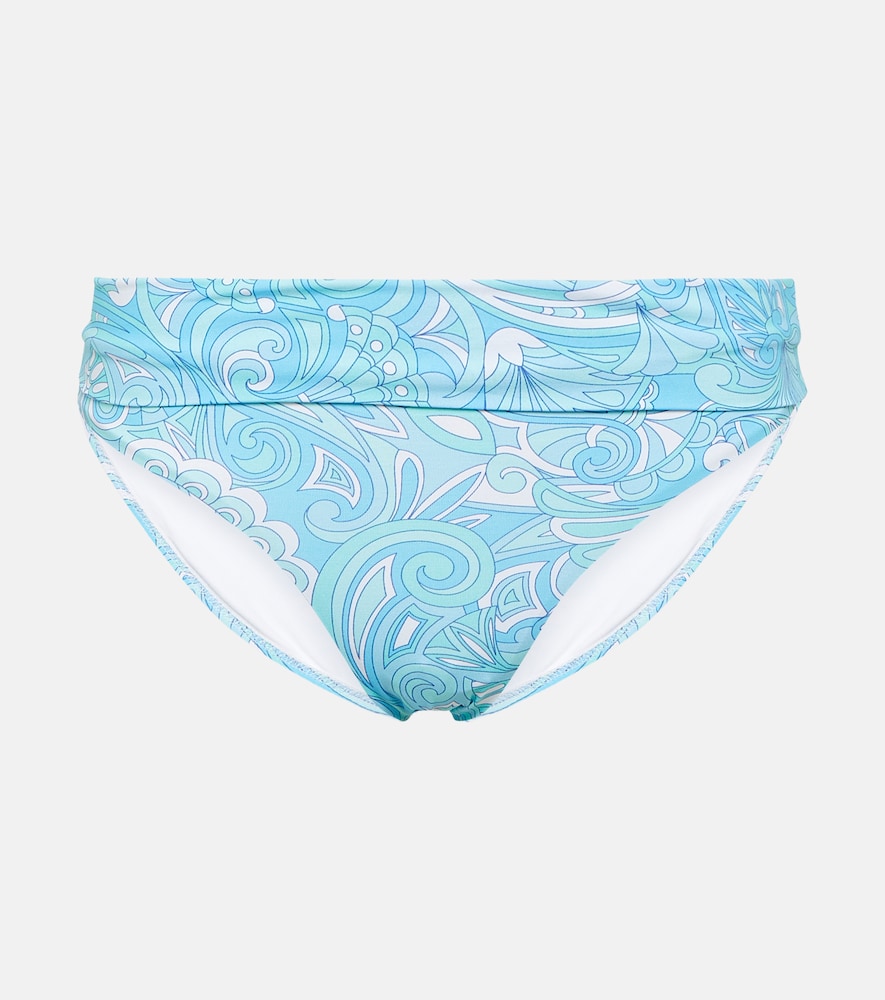 Brussels printed bikini bottoms