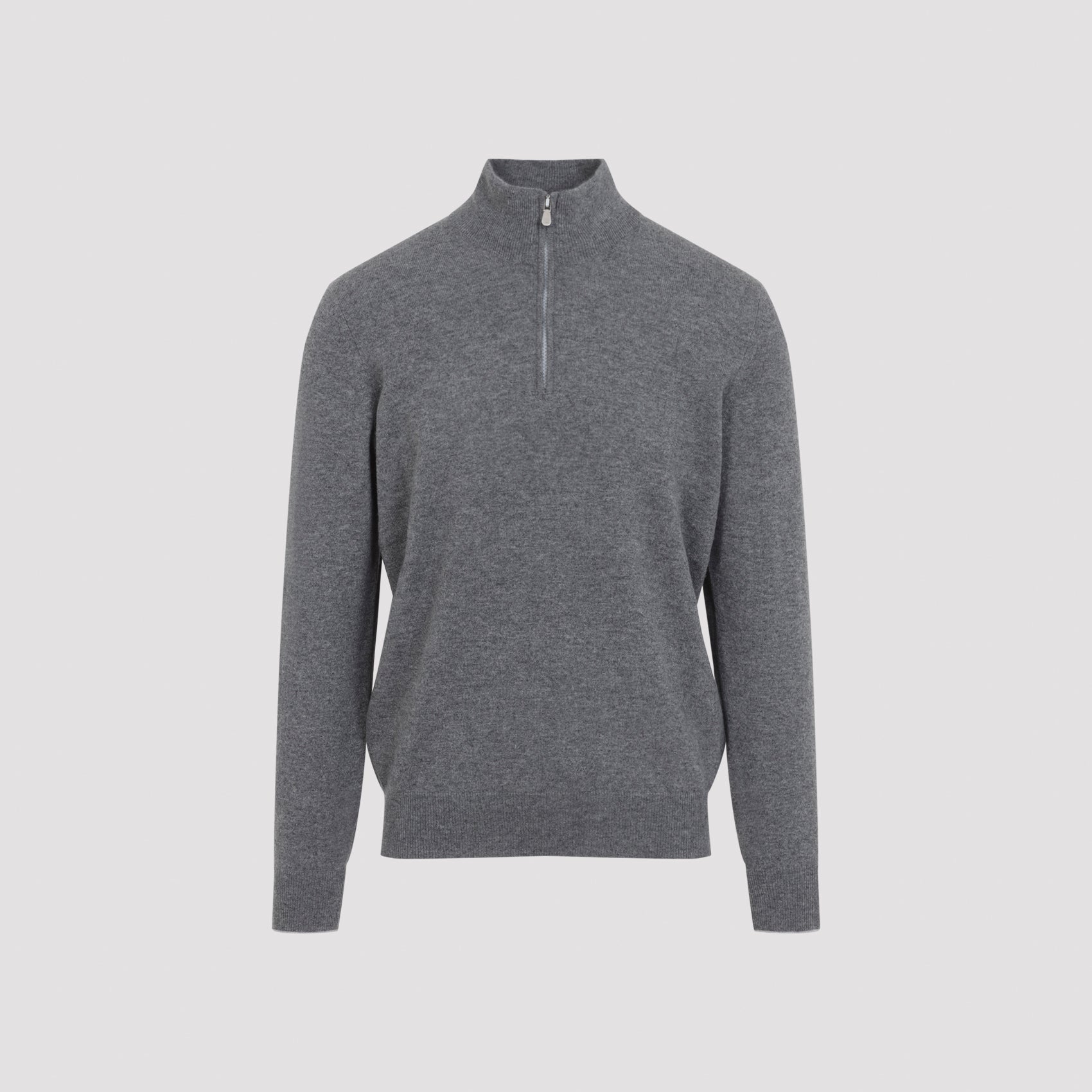 Men's Cashmere Half-Zip Pullover Sweater