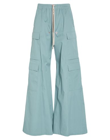 Man Pants Slate blue Size 32 Cotton, Elastane