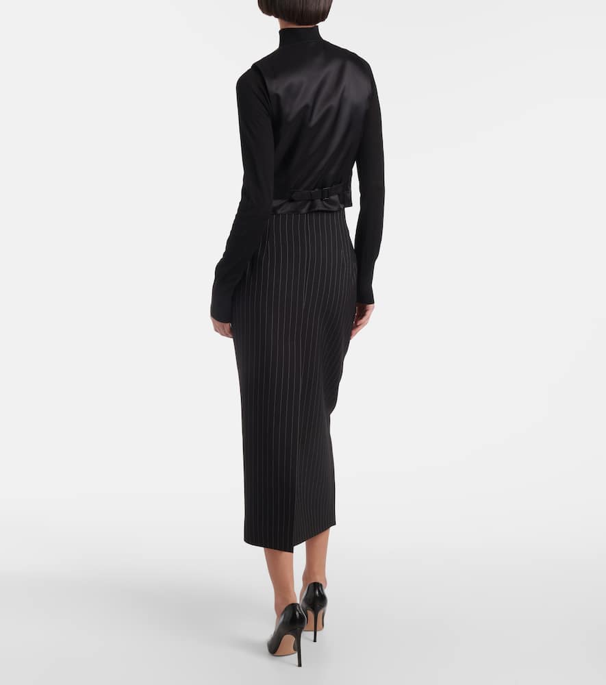 Wardrobe. NYC Pinstripe wool vest