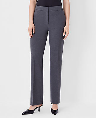 Ann Taylor The Petite High Rise Trouser in Seasonless Stretch - Curvy Fit