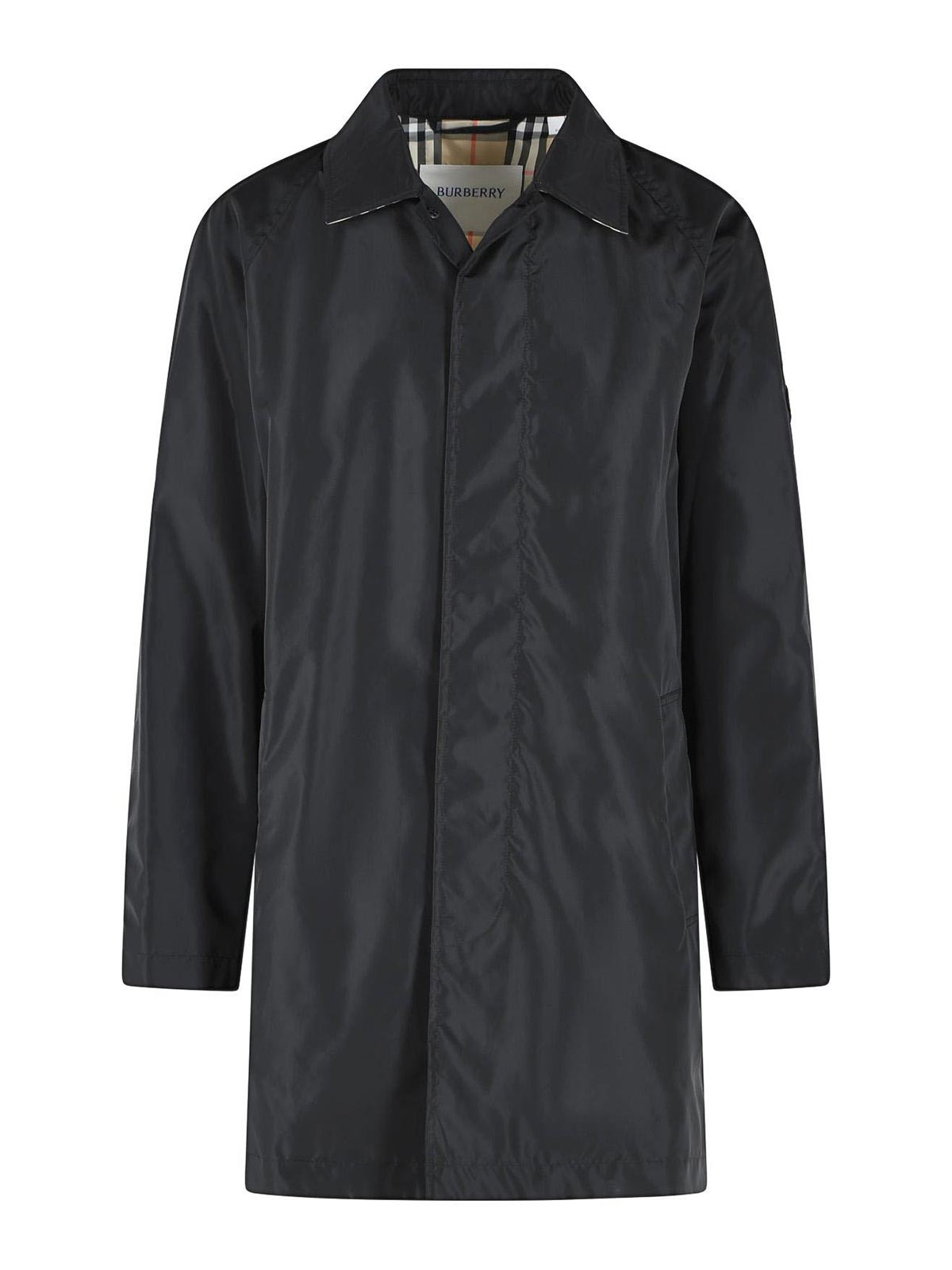 Ridgewood Black Nylon Car Coat
