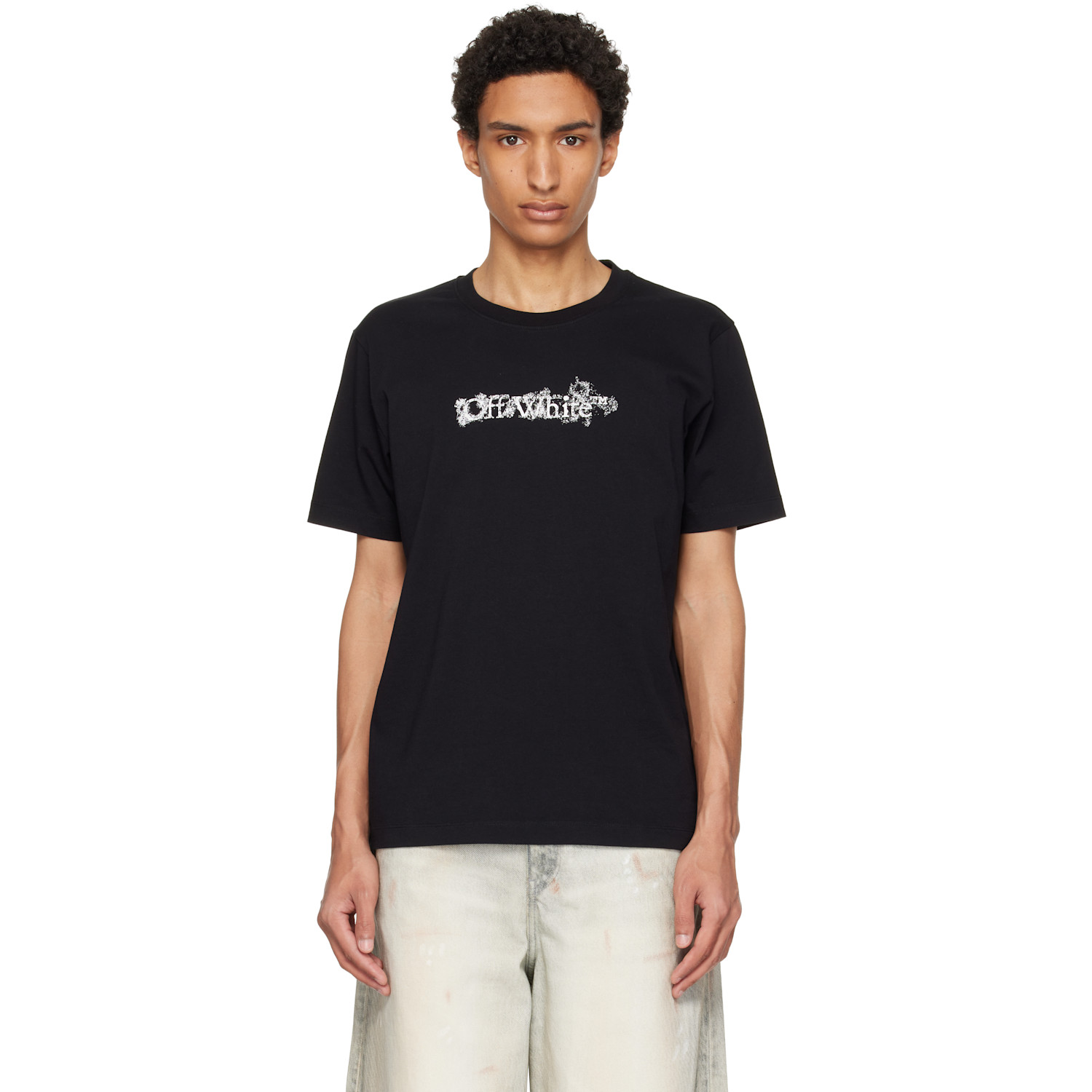 Black Heraldic Arrow Slim T-shirt