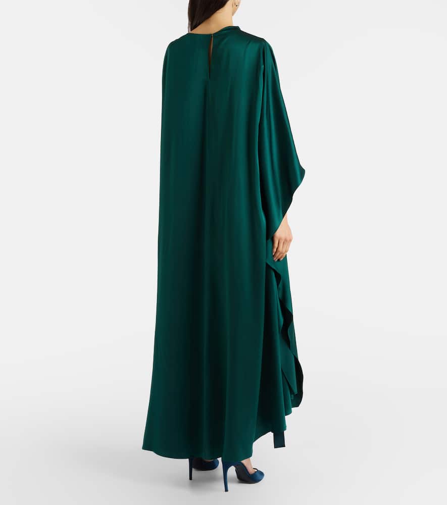 Hiba silk satin maxi dress