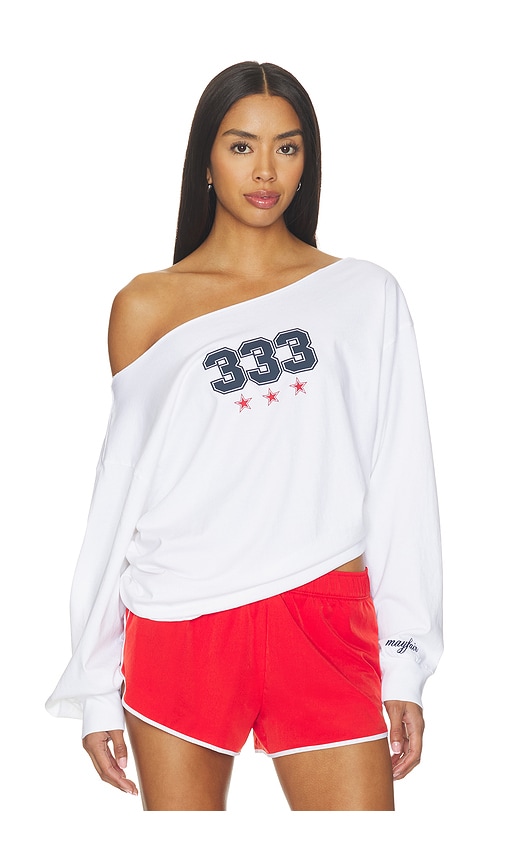 The Mayfair Group 333 Sport Long-sleeve in White. - S/M also in