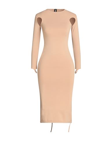 Andreādamo Woman Midi dress Sand
