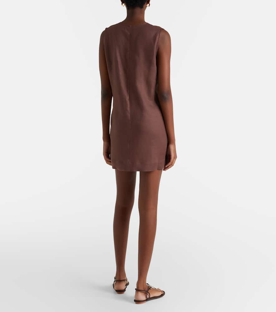 Derya linen minidress