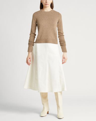 Woman Sweater Camel Size XS Wool, Cashmere
