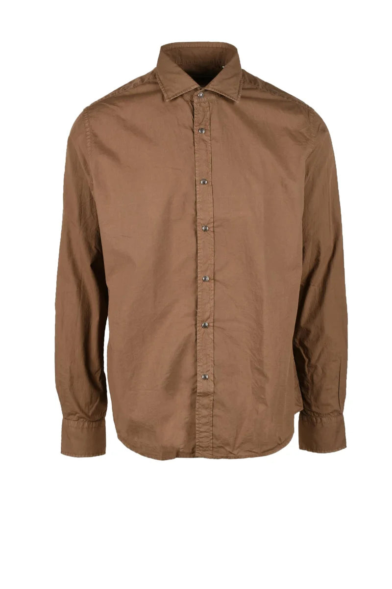Brown Warm Cotton Shirt