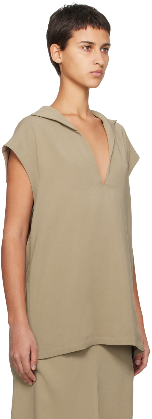 BITE Taupe Throw On T-Shirt