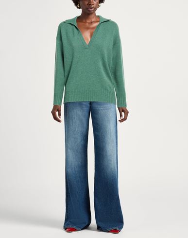 Woman Sweater Green Size M Cashmere