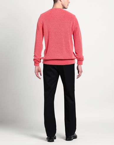 Man Sweater Coral Size 44 Cotton