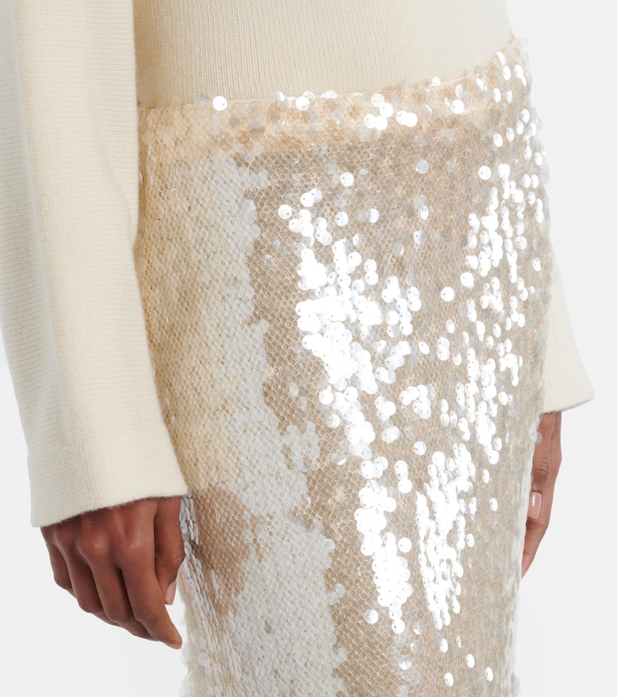 Linnie sequined maxi skirt