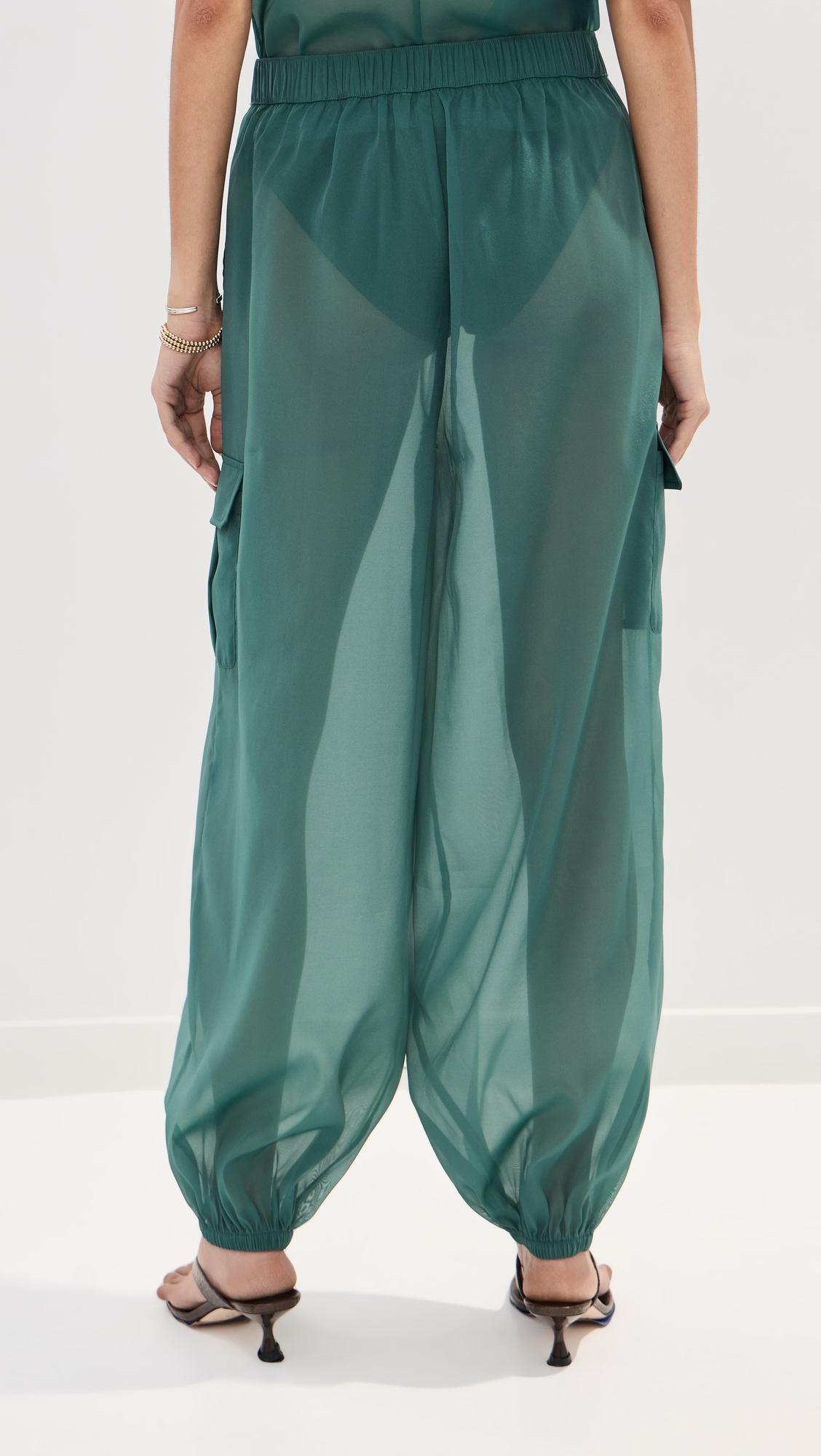 Cargo Pocket Pants Jasper Green
