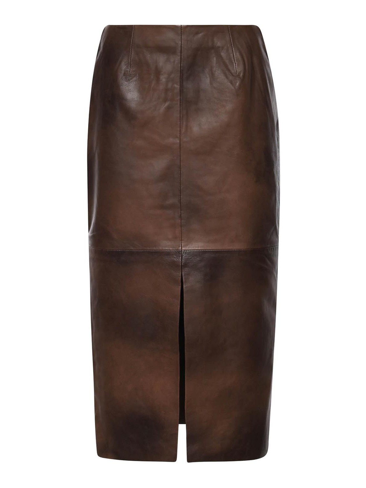 Leather Pencil Skirt