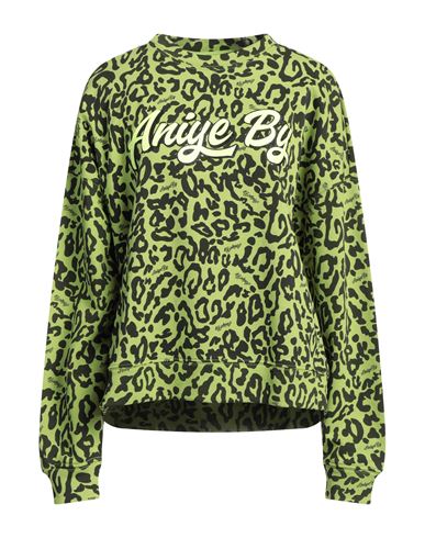 Woman Sweatshirt Acid green