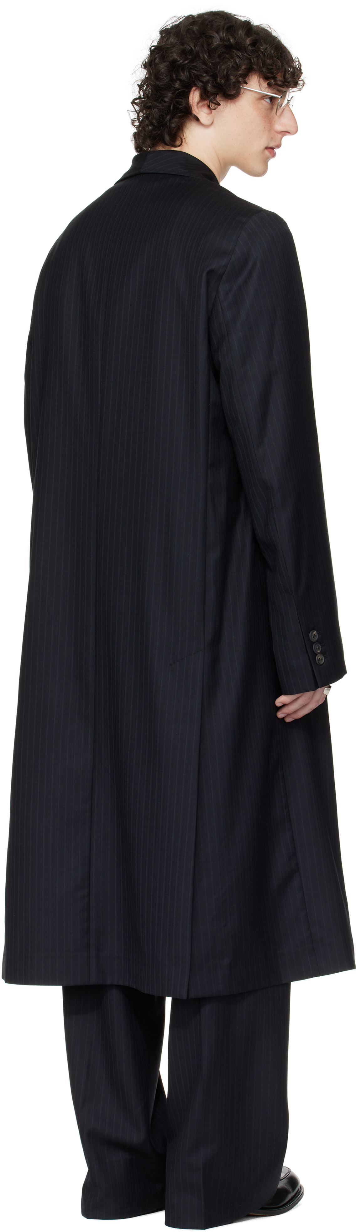 OUR LEGACY WORK SHOP Emporio Armani ブラック Lungo コート