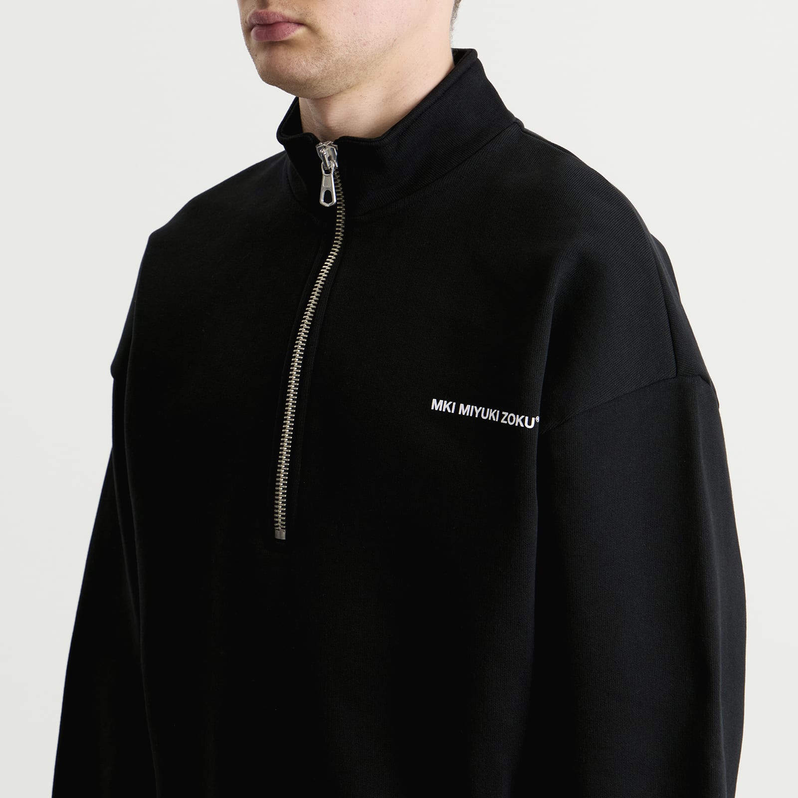 Men's Uniform Quarter Zip Black
