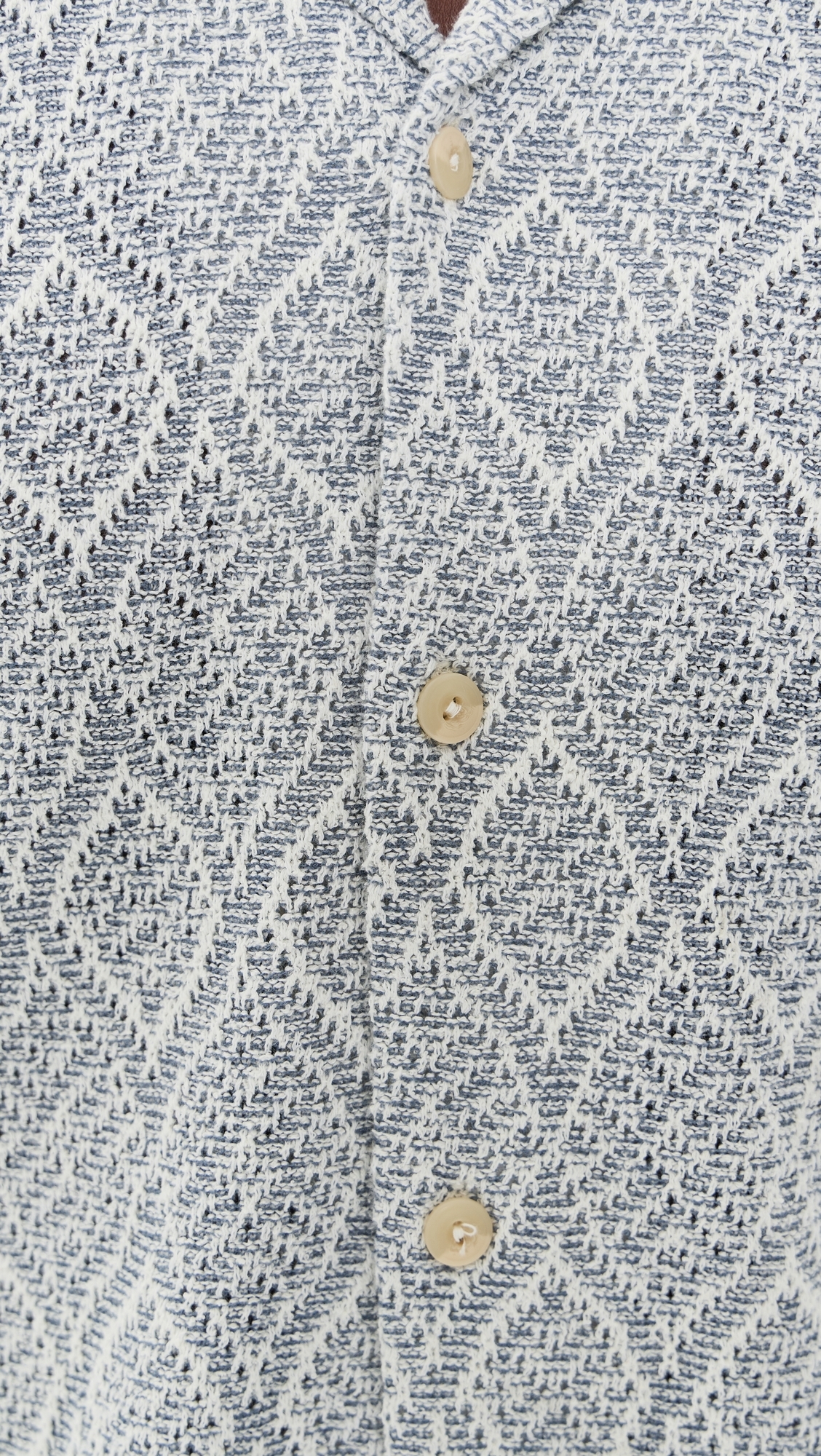 Oasis Camp Shirt Blue Island Medallion 