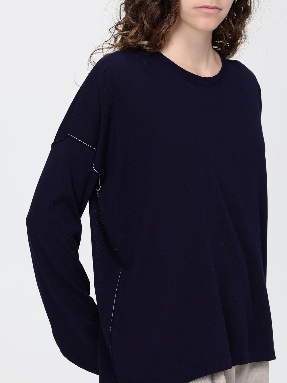Sweatshirt Woman color Blue
