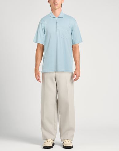 Man Polo shirt Sky blue