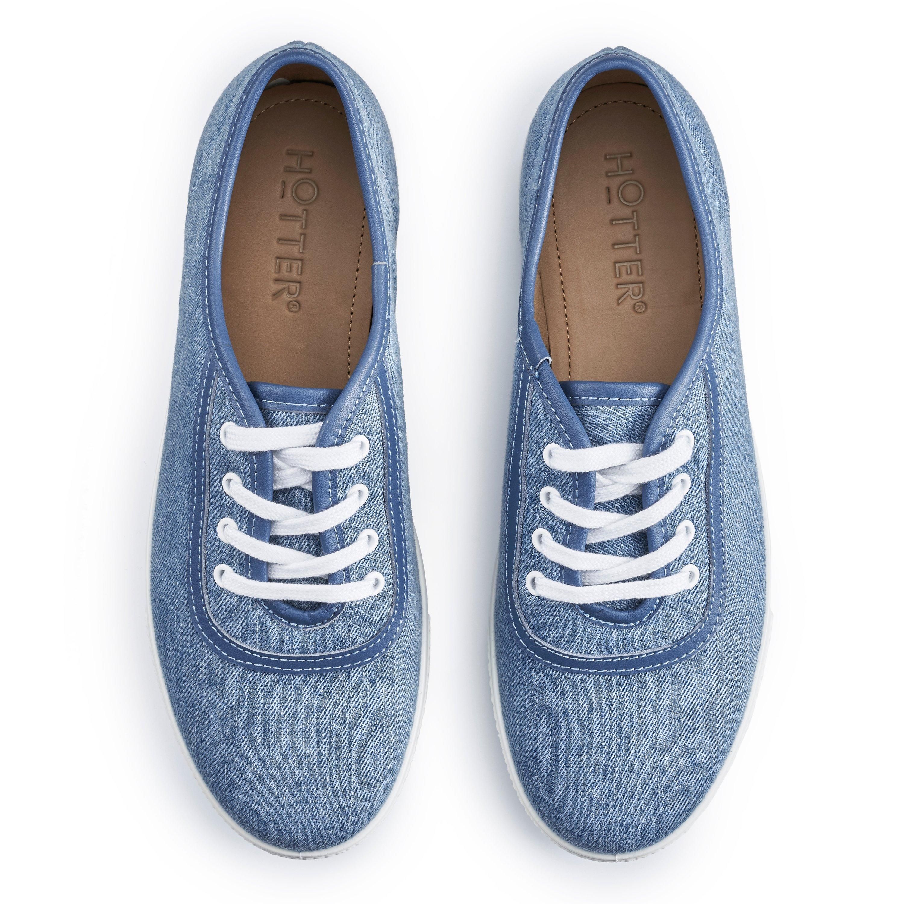 'Mabel' Canvas Lace-Ups