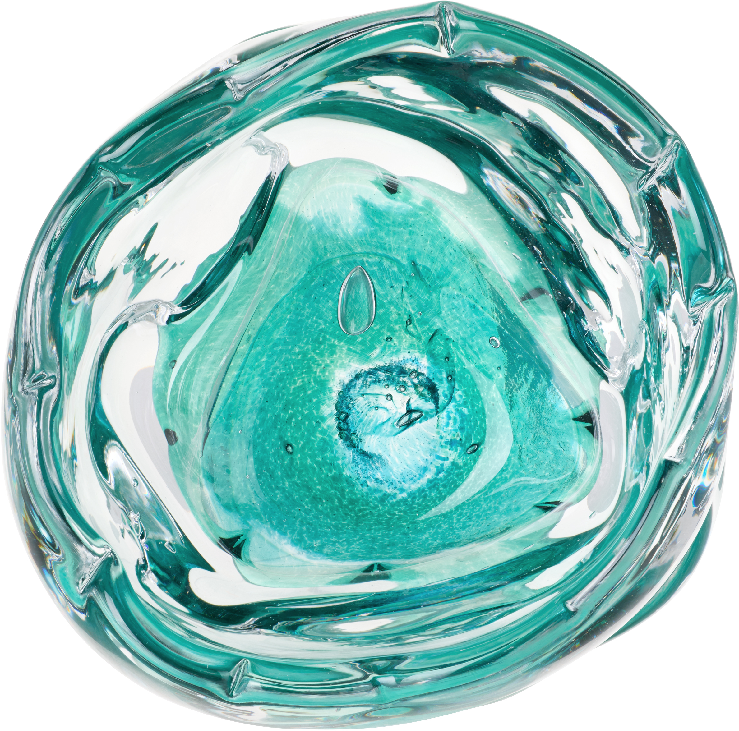 SSENSE Exclusive Green Flower Bowl Vase