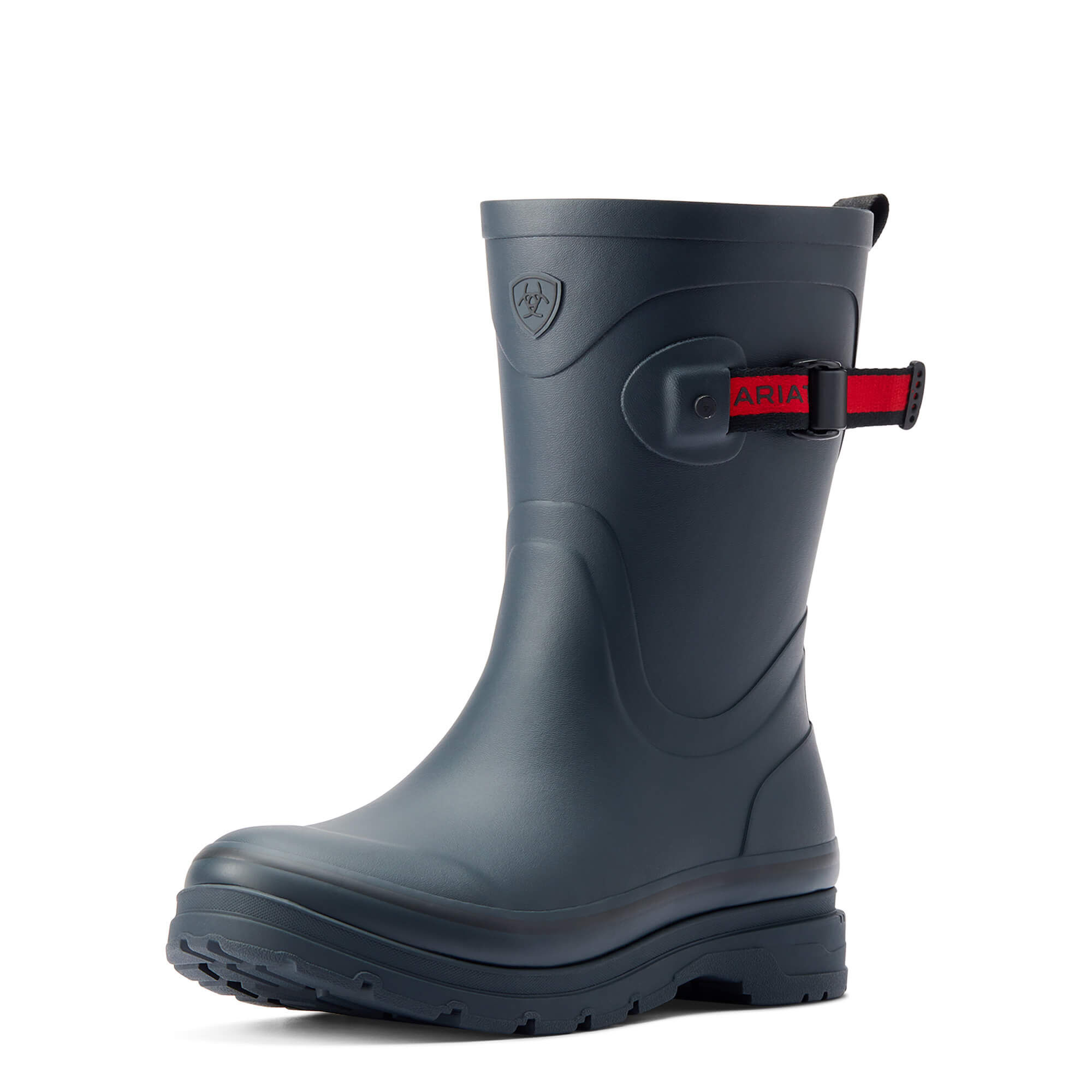 Women's Kelmarsh Mid Rubber Boots in Navy, B Medium Width