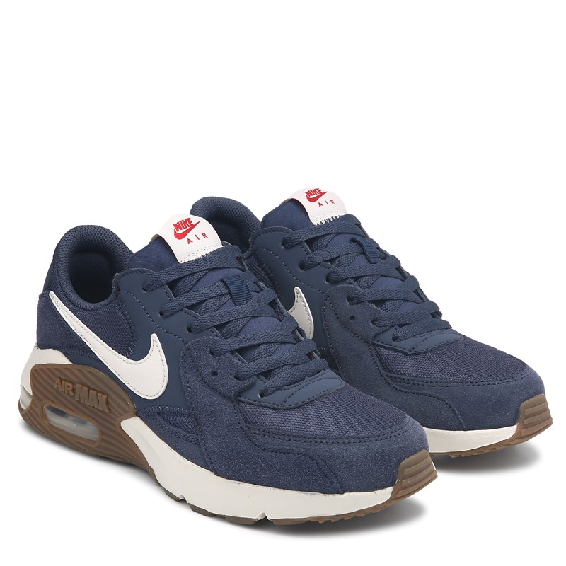 Men's Air Max Excee Sneakers (Navy/Red/Gum)