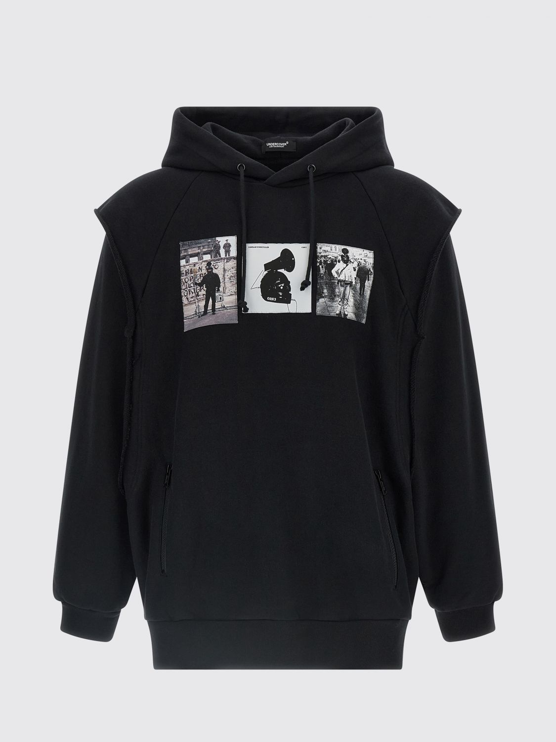 Sweatshirt Men color Black