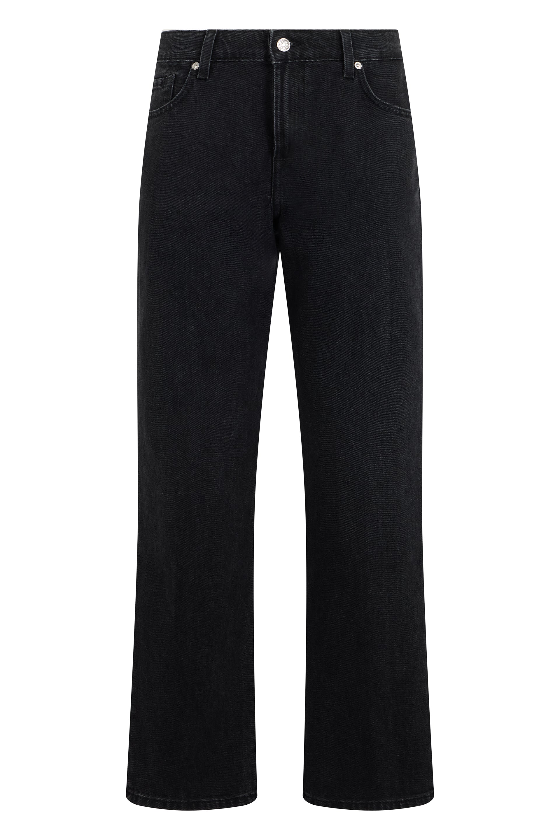 Women's Straight-Cut Cotton Denim Jeans