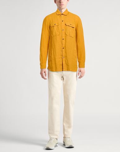 Man Shirt Mandarin Size M Linen