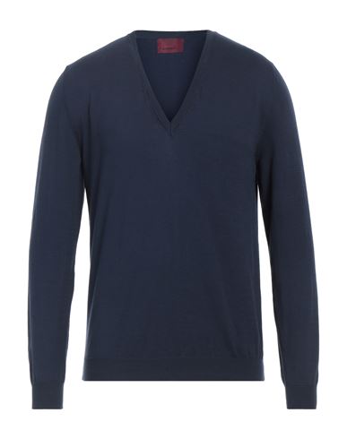 Man Sweater Navy Size S Cotton
