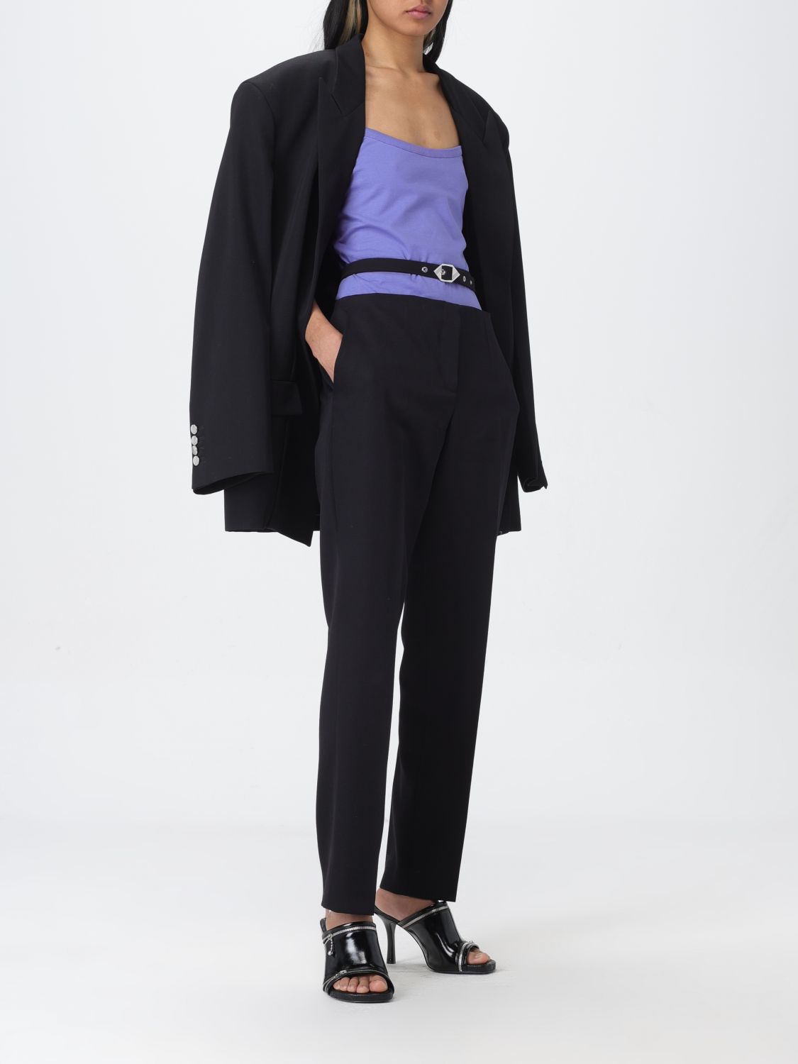Pants Woman color Black