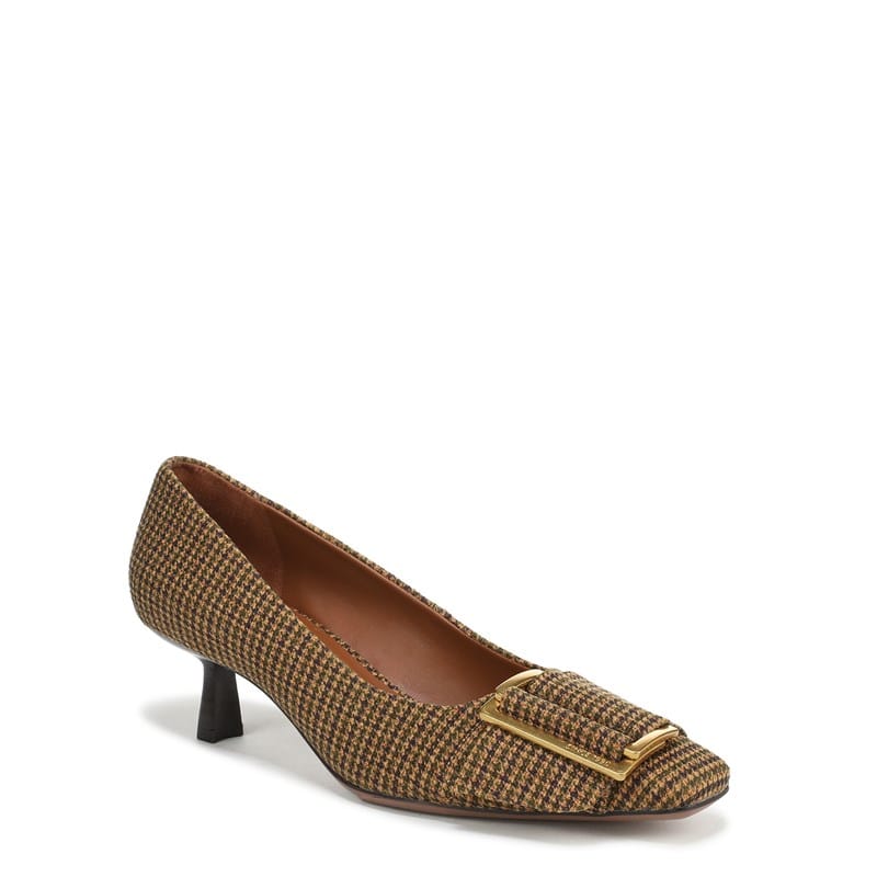 Women's Rainey Pump Shoes (Mustard Brown Fabric)