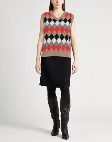 Daniele Fiesoli Collezione N_01 Woman Sweater Sand Size M Merino Wool, Polyamide, Cashmere, Elastane