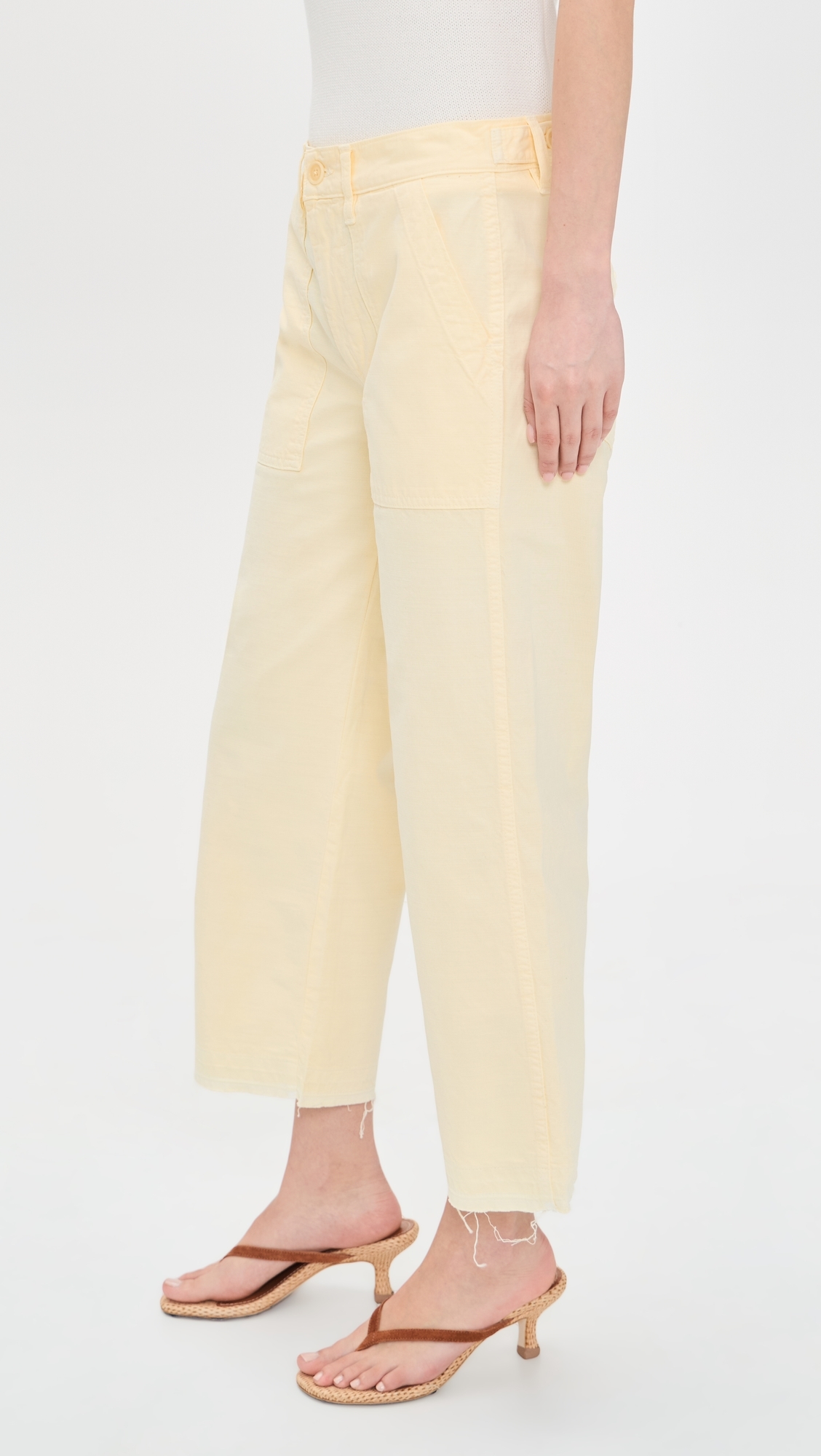 Easy Army Slouch Crop Pants Blondie