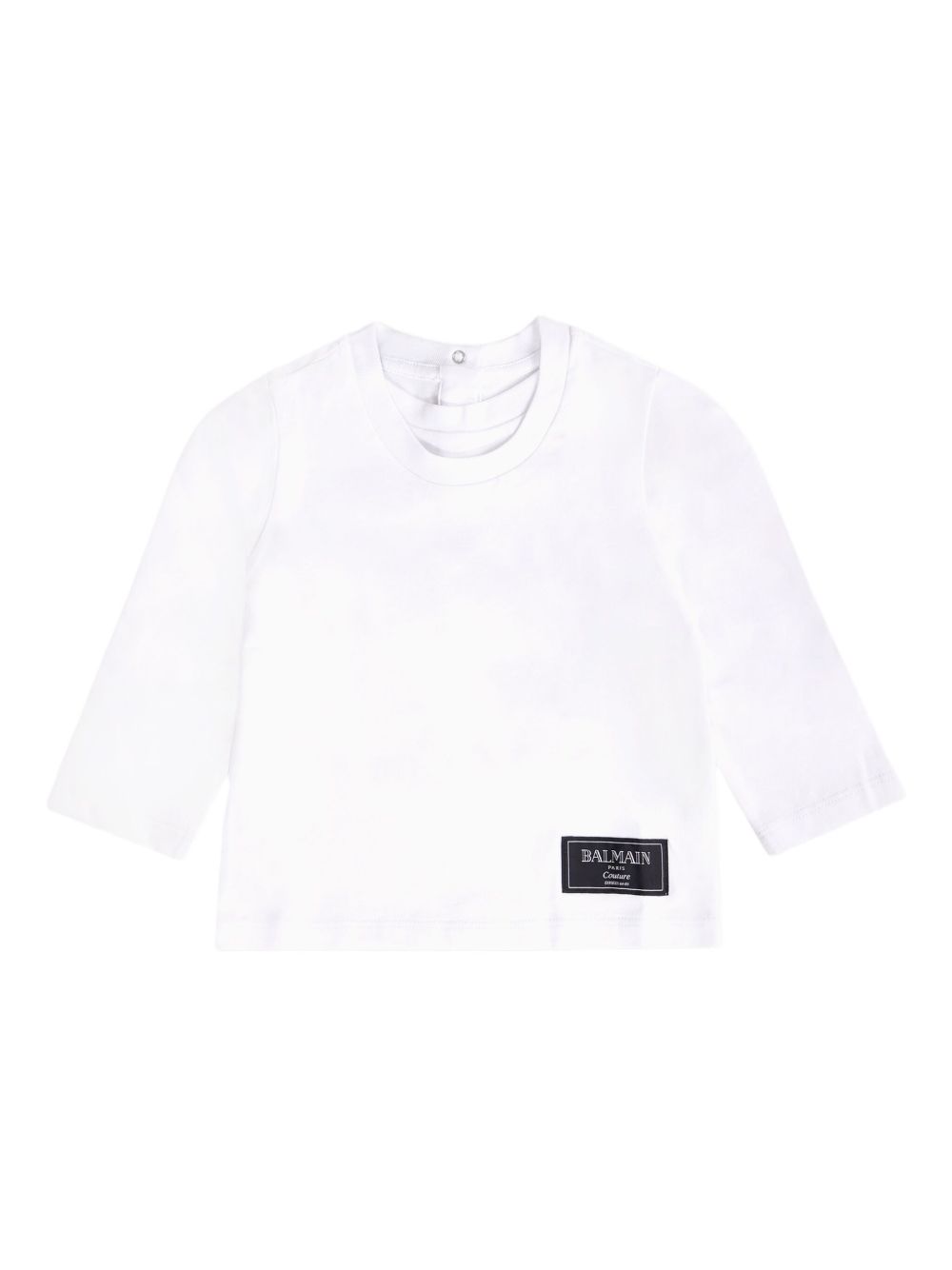 Logo-patch T-shirt - White