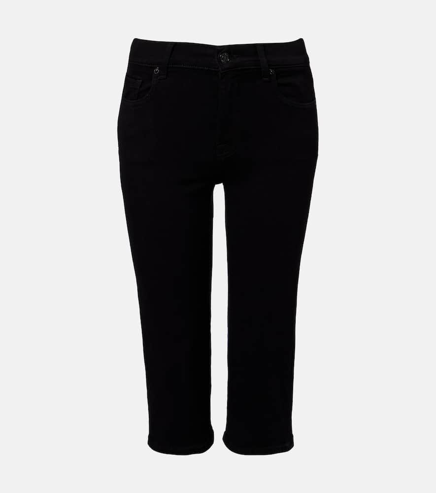 Slim Illusion capri jeans