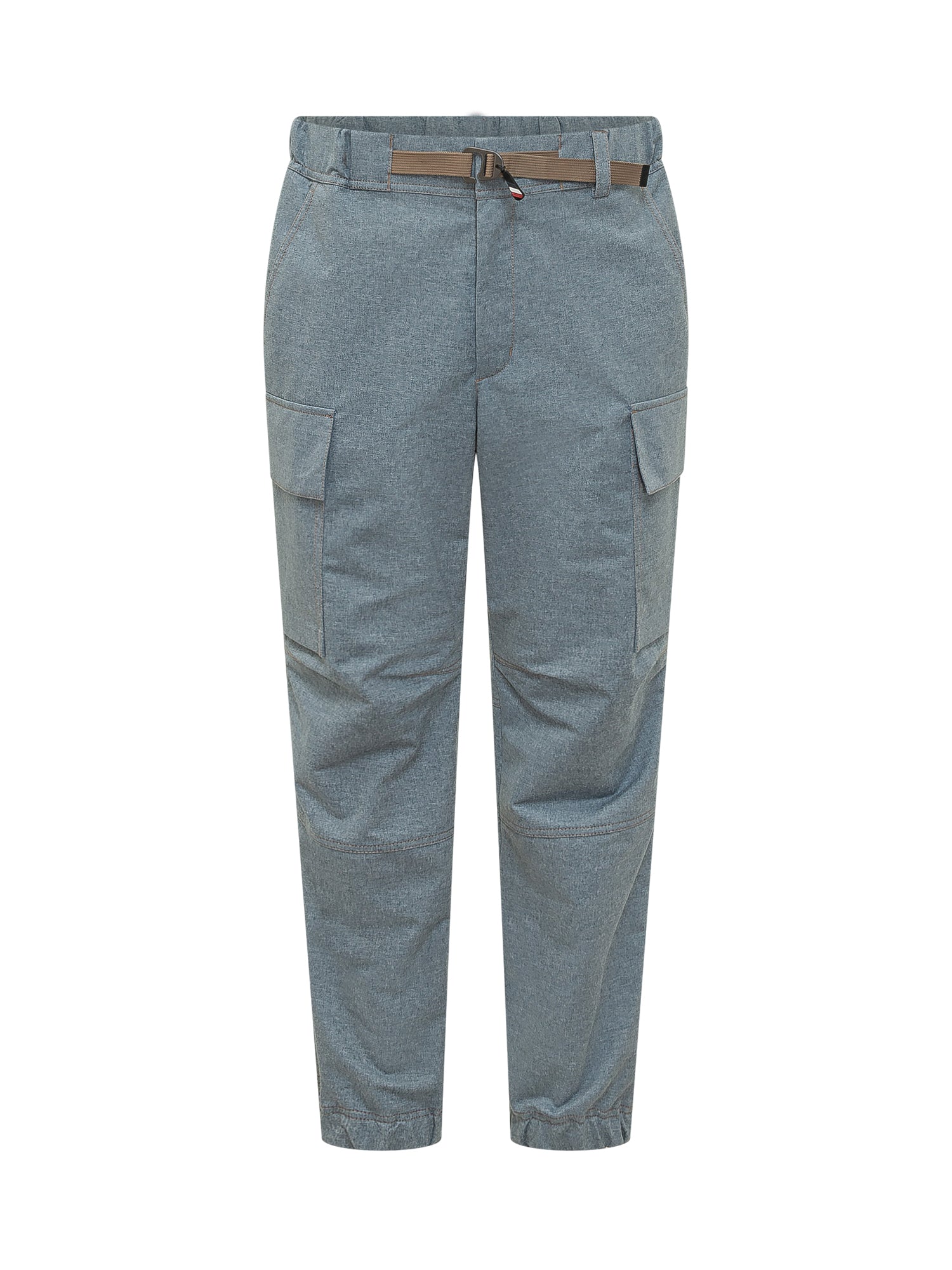 Cargo Trousers with Belt and Applied Pockets