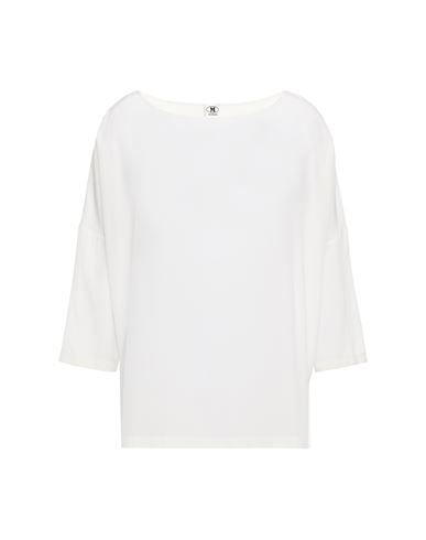 Woman Top White Size S Silk