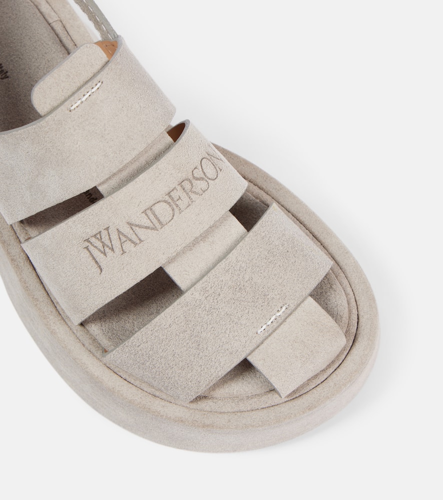 JW Anderson Fisherman leather platform sandals