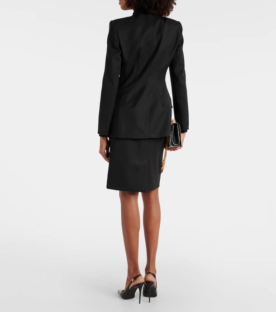 Crêpe blazer