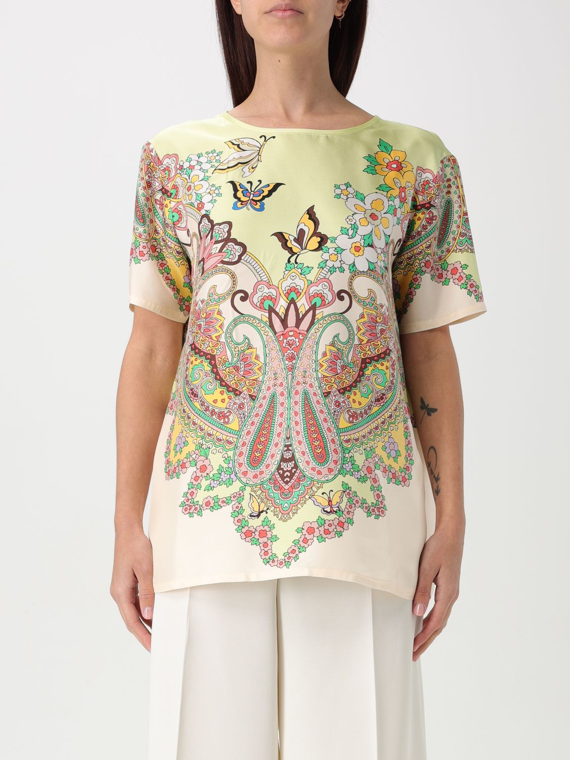 Printed t-shirt - White