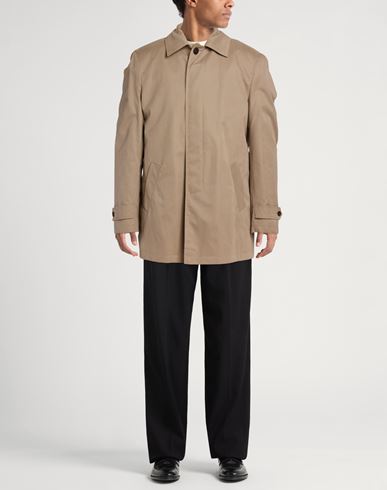 Man Overcoat & Trench Coat Beige Size 42 PES, Cotton, Nylon