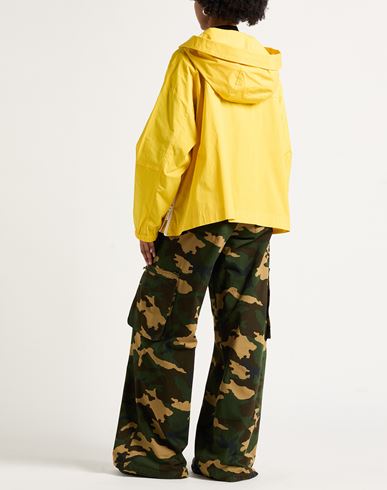Woman Jacket Yellow Size 2 Cotton, Elastane