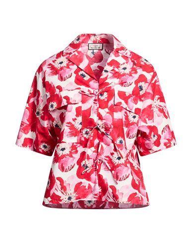 Woman Shirt Fuchsia Size 1 Cotton