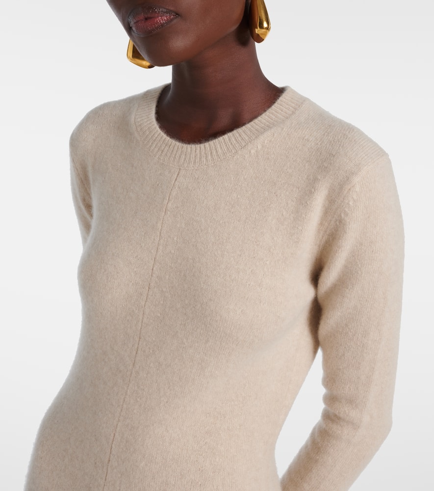Cashmere-blend sweater dress