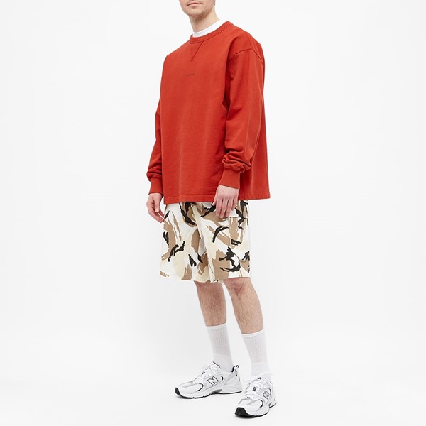 Camouflage cargo Bermuda shorts