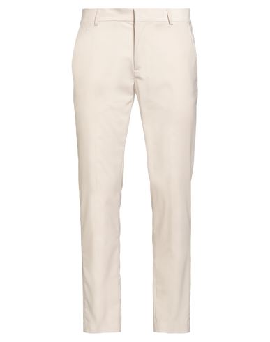 Man Pants Off white Size 32 Polyester, Viscose, Elastane